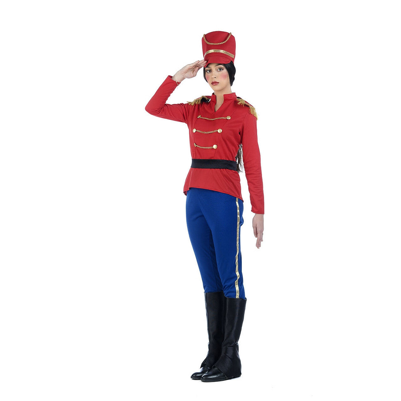 Op deze afbeelding zie je een Kostuums, van het merk Limit. Tinnen Soldaat Garde Regiment Paleiswacht Vrouw Kostuum