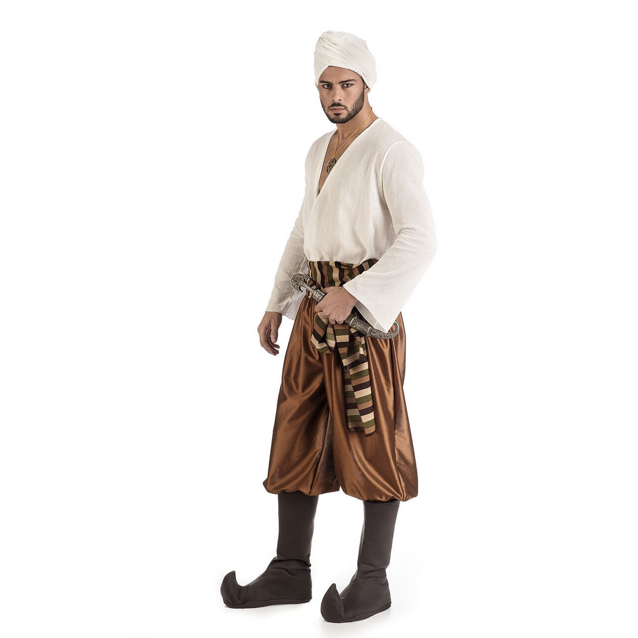 Op deze afbeelding zie je een Kostuums, van het merk Limit. Arabisch Ali Al Saoed Woestijn Man Kostuum