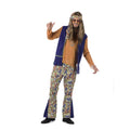 Psychedelische Bloemen Hippie Dylan Man Kostuum
