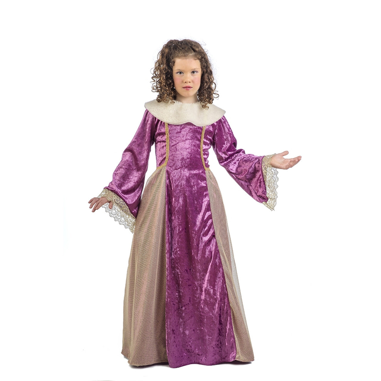 Op deze afbeelding zie je een Kostuums, van het merk Limit. Prinses Rosamunde Van Beieren Meisje Kostuum