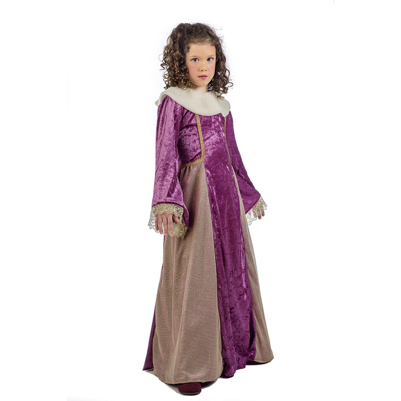 Op deze afbeelding zie je een Kostuums, van het merk Limit. Prinses Rosamunde Van Beieren Meisje Kostuum