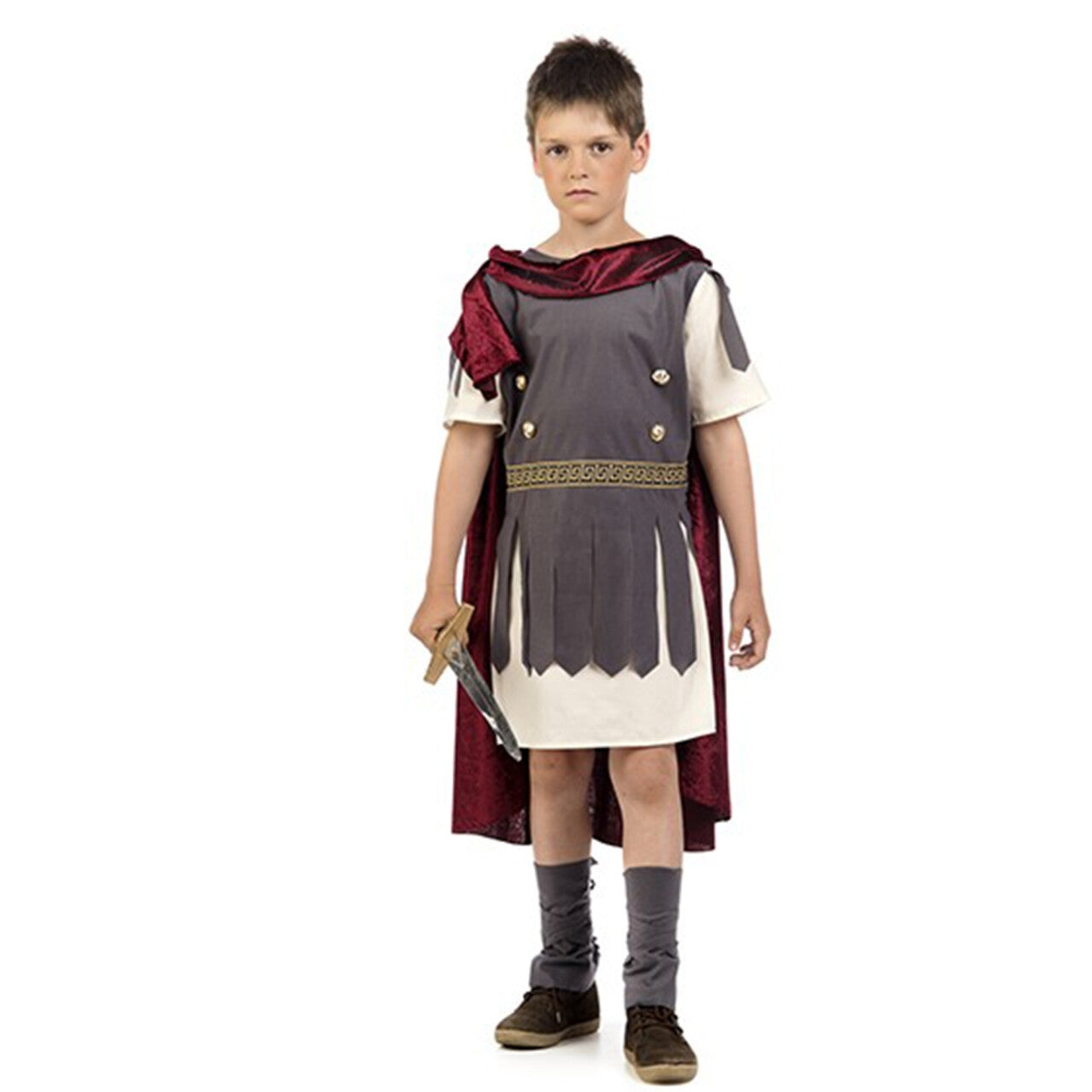 Op deze afbeelding zie je een Kostuums, van het merk Limit. Aeneas Held Trojaanse Oorlog Klassieke Oudheid Jongen Kostuum