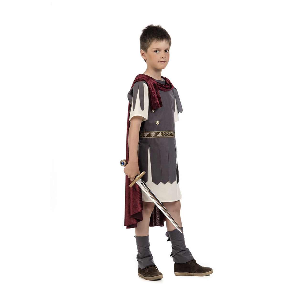 Op deze afbeelding zie je een Kostuums, van het merk Limit. Aeneas Held Trojaanse Oorlog Klassieke Oudheid Jongen Kostuum