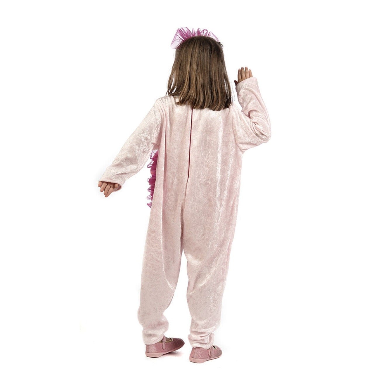 Op deze afbeelding zie je een Kostuums, van het merk Limit. Fraaie Elegante Roze Flamingo Meisje Kostuum