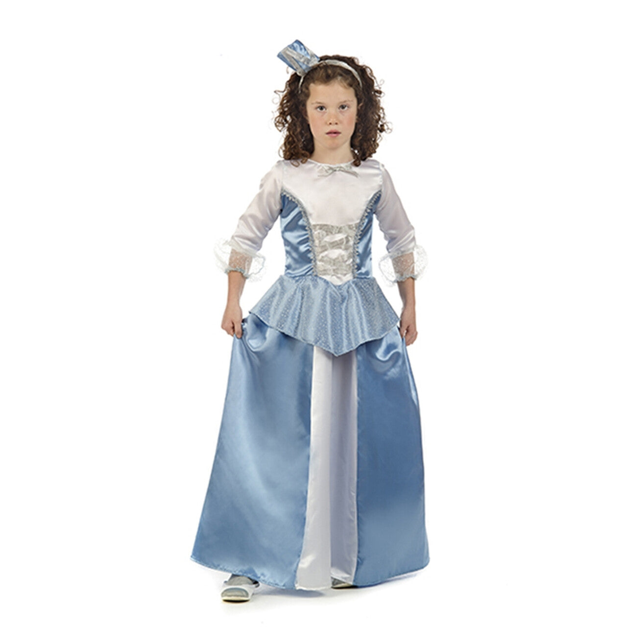 Op deze afbeelding zie je een Kostuums, van het merk Limit. Prinses Viola Van Zweden Meisje Kostuum