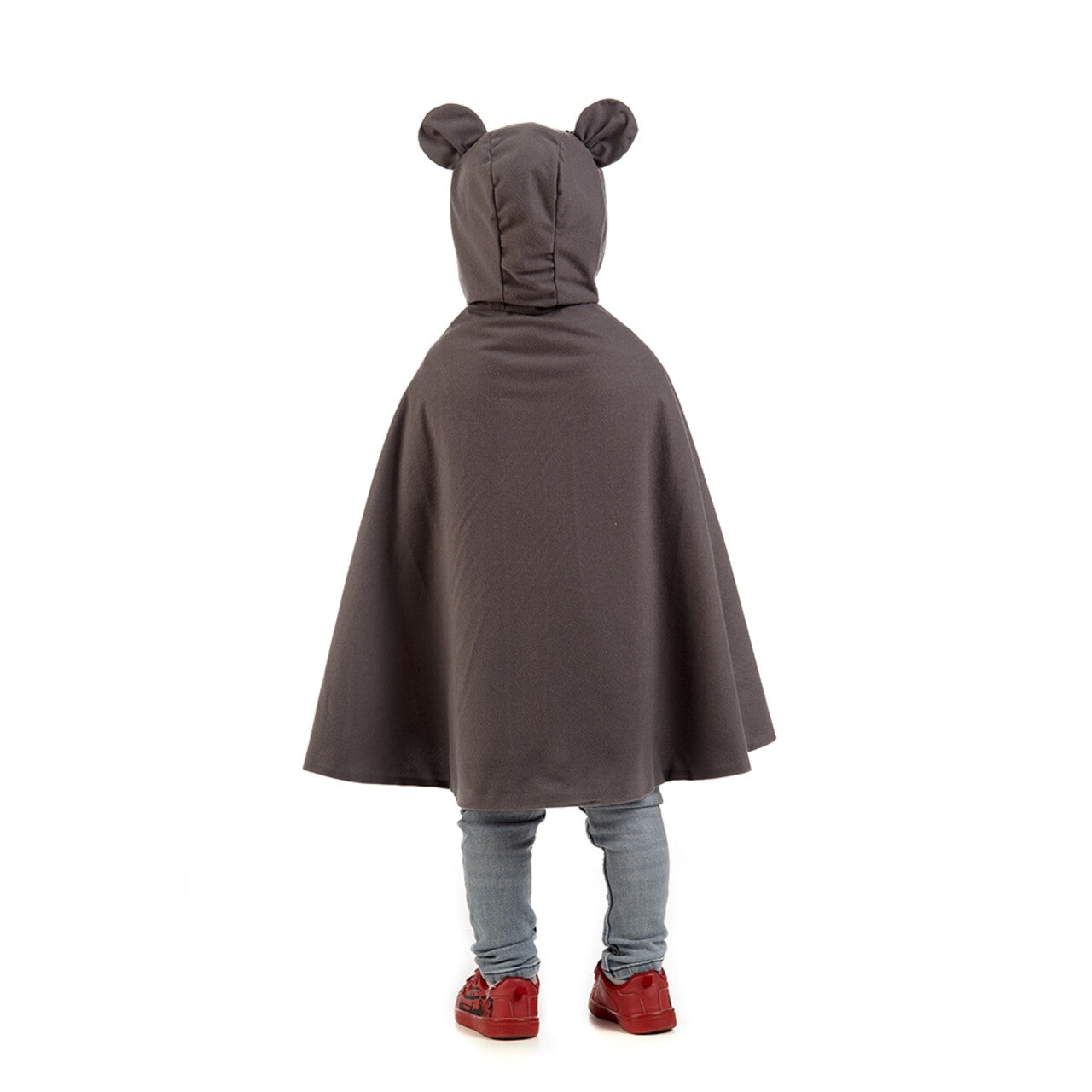 Op deze afbeelding zie je een Kostuums, van het merk Limit. Cape Grote Grijze Kaas Muis Kind Kostuum
