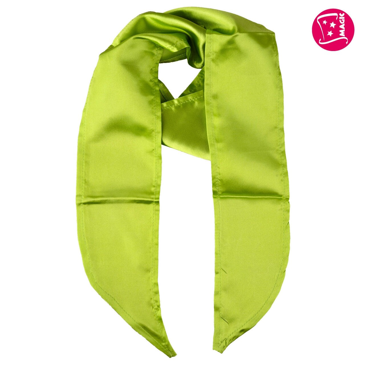Op deze afbeelding zie je een Accessoires, van het merk Magic By Freddy's. Satijnen Sjaaltjes Lichtgroen 6 Stuks