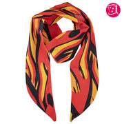 Op deze afbeelding zie je een Accessoires, van het merk Magic By Freddy's. Satijnen Sjaaltjes Vlammen 6 Stuks