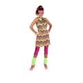 80s Flashing Colour Femke Vrouw Kostuum