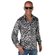 Op deze afbeelding zie je een Kostuums, van het merk Magic By Freddy's. Skull Raiser Overhemd Man