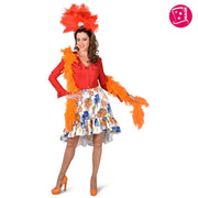 Op deze afbeelding zie je een Kostuums, van het merk Magic By Freddy's. Samba Brasil Rok Vrouw