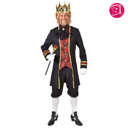 Op deze afbeelding zie je een Kostuums, van het merk Magic By Freddy's. Barok Koning Lodewijk Man Kostuum