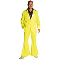 Fluor Geel Saturday Night Boogie Night Man Kostuum