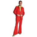 Rood Saturday Night Boogie Night Man Kostuum