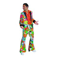 Bloemen Man Jaren 60 Hippie Kostuum