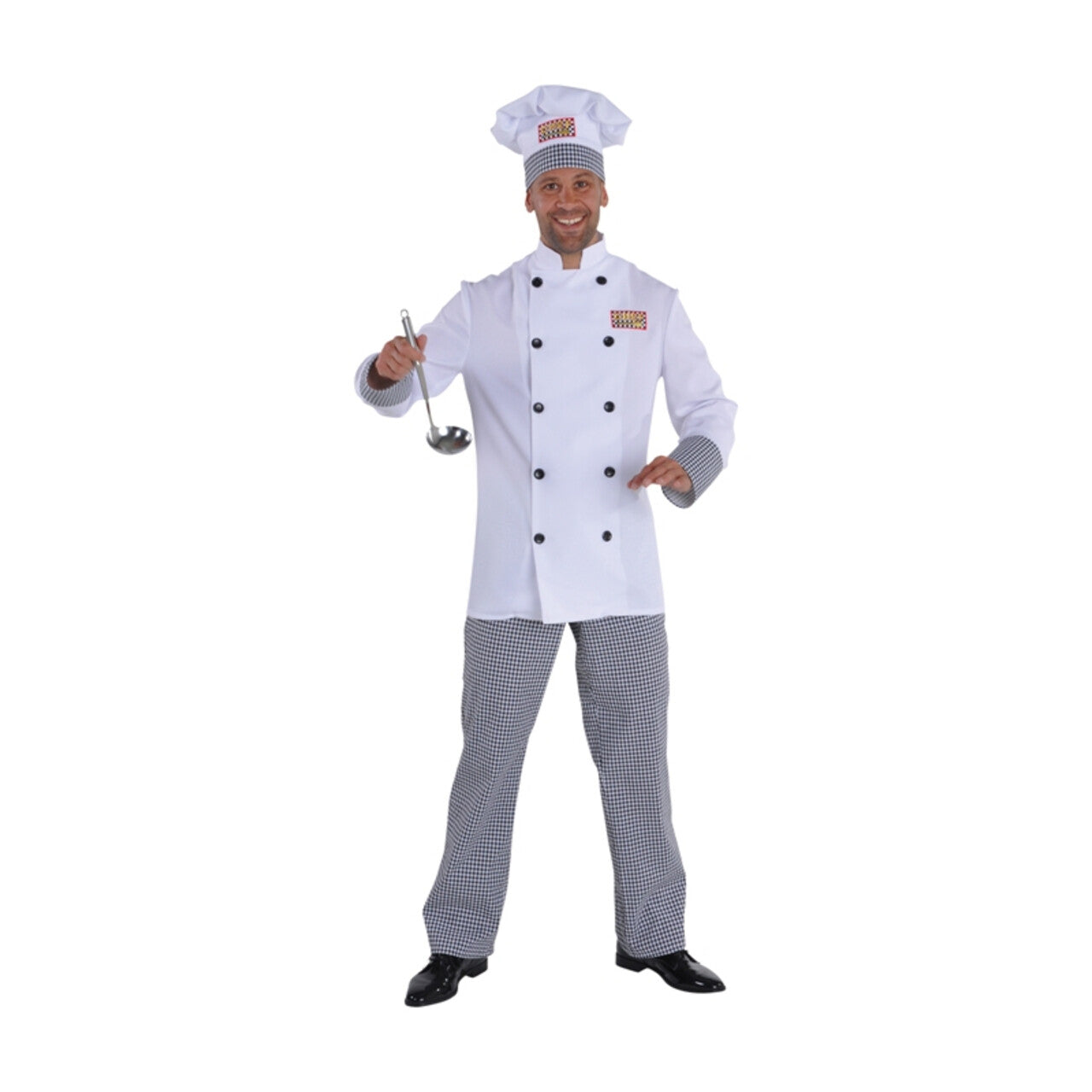 Op deze afbeelding zie je een Kostuums, van het merk Magic By Freddy's. Chef Haute Cuisine Keuken Baas Man Kostuum
