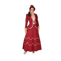Dickens Dame Engeland Bordeaux Vrouw Kostuum