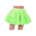 Rockabilly Petticoat Neon Groen Vrouw