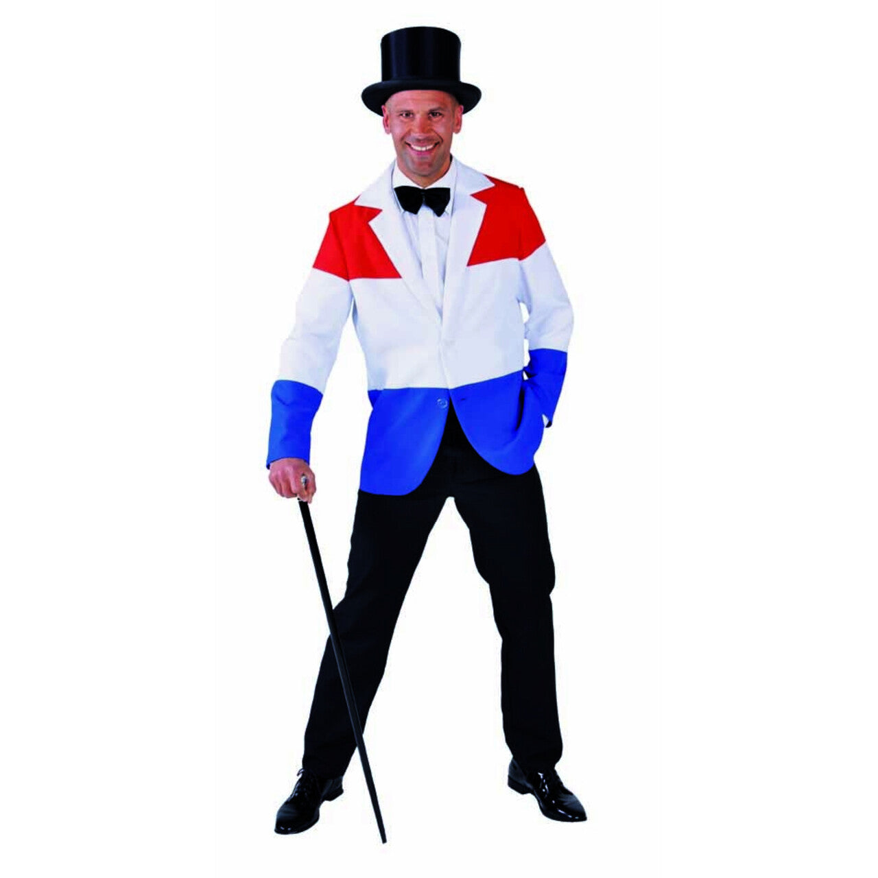 Op deze afbeelding zie je een Kostuums, van het merk Magic By Freddy's. Skybox Supporter Holland Colbert Man