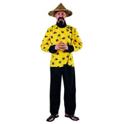 Op deze afbeelding zie je een Kostuums, van het merk Magic By Freddy's. Gele Rivier Chinees Man Kostuum