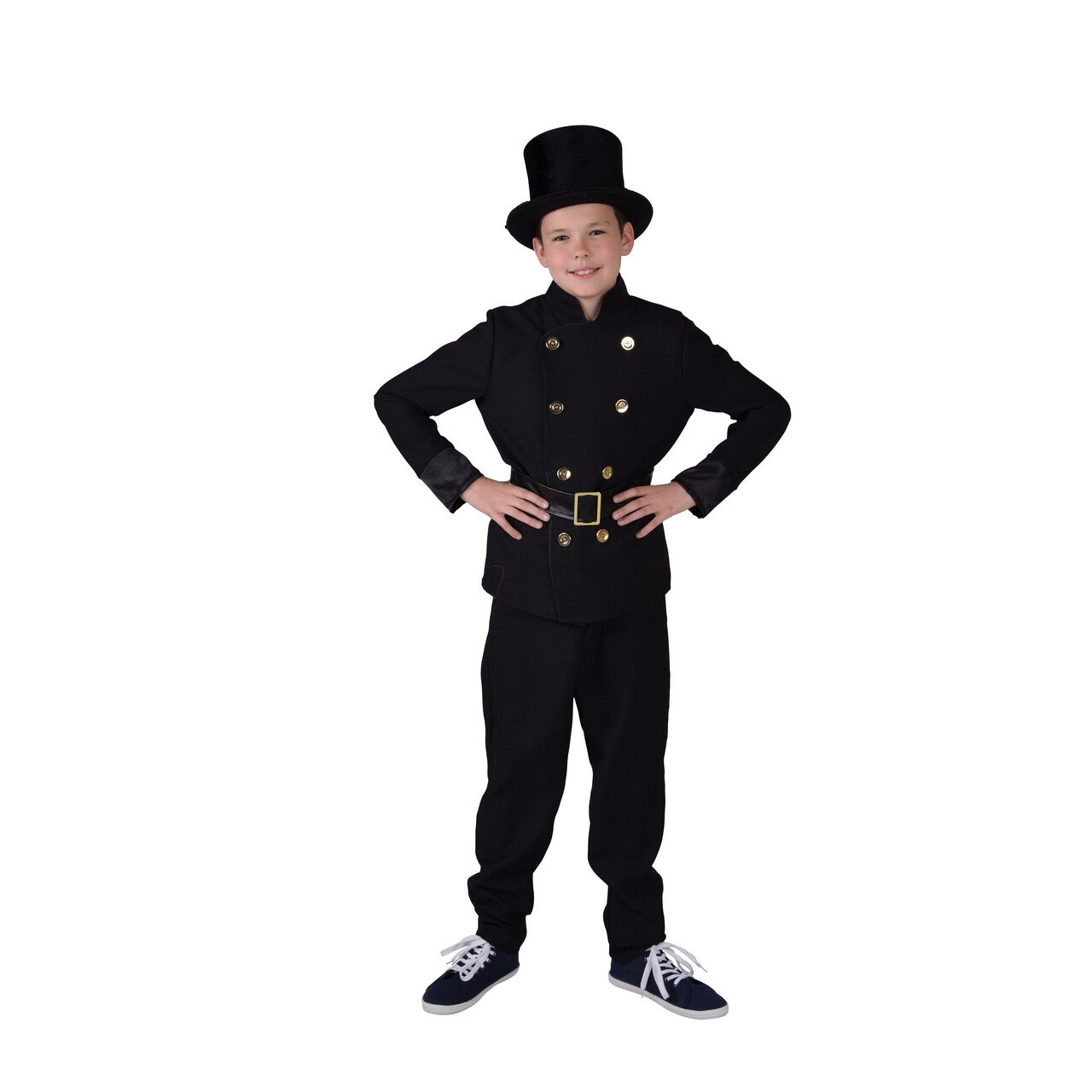 Op deze afbeelding zie je een Kostuums, van het merk Magic By Freddy's. Schoorsteenveger Je Kan Het Dak Op Jongen Kostuum