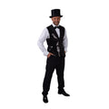 Vest Showman Theater Zwarte Pailletten