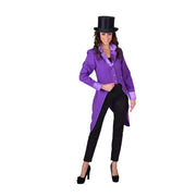 Op deze afbeelding zie je een Kostuums, van het merk Magic By Freddy's. Paarse Slipjas Chique Gelegenheid Vrouw