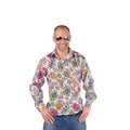 Dia De Los Muertos Hemd Kleurrijke Schedels Man