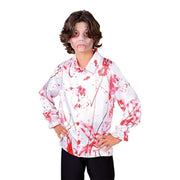 Op deze afbeelding zie je een Kostuums, van het merk Magic By Freddy's. Bloederige Blouse Vol Handafdrukken Jongen