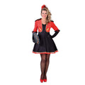 Trotse Traditionele Spaanse Paseo Vrouw Kostuum