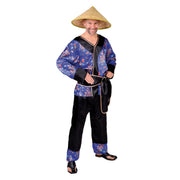 Op deze afbeelding zie je een Kostuums, van het merk Magic By Freddy's. Yangtze Platteland Chinees Man Kostuum