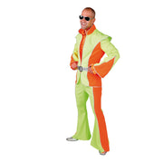 Op deze afbeelding zie je een Kostuums, van het merk Magic By Freddy's. Boney M Disco Jaren 70 Man Kostuum