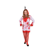 Op deze afbeelding zie je een Kostuums, van het merk Magic By Freddy's. Bebloede Halloween Eenhoorn Meisje Kostuum