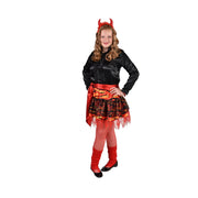 Op deze afbeelding zie je een Kostuums, van het merk Magic By Freddy's. Hete Hel Vlammen Rok Halloween Meisje