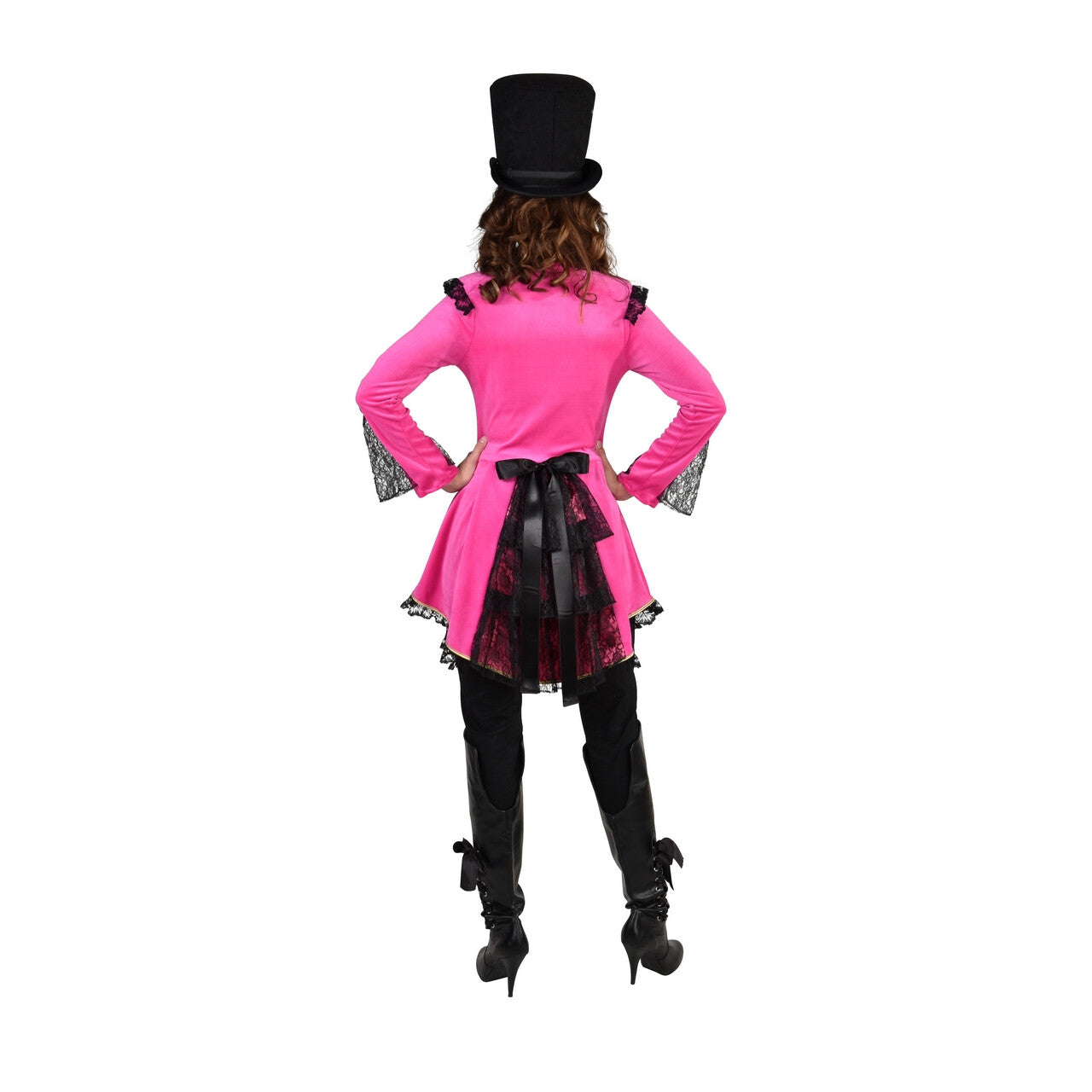 Op deze afbeelding zie je een Kostuums, van het merk Magic By Freddy's. Vergulde Bourgeoisie Jas Roze Vrouw