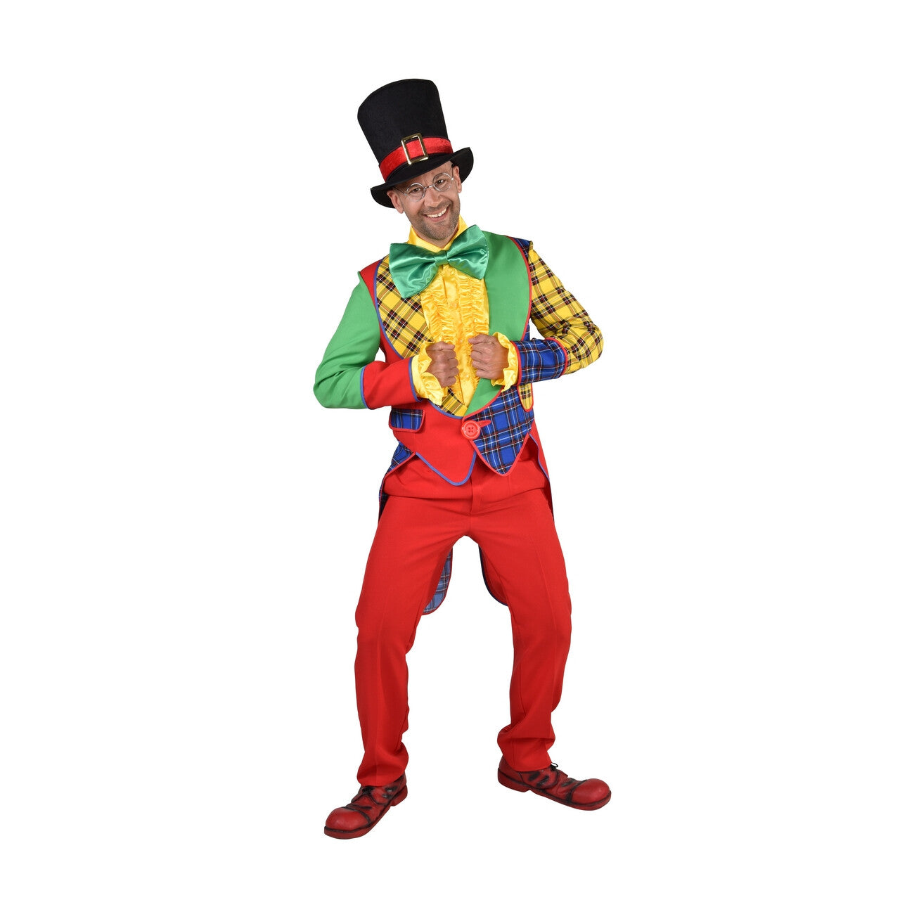 Op deze afbeelding zie je een Kostuums, van het merk Magic By Freddy's. Slipjas Pias Circusvoorstelling Man