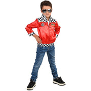 Op deze afbeelding zie je een Kostuums, van het merk Magic By Freddy's. Ferrari Rode Race Jas Formule 1 Kind