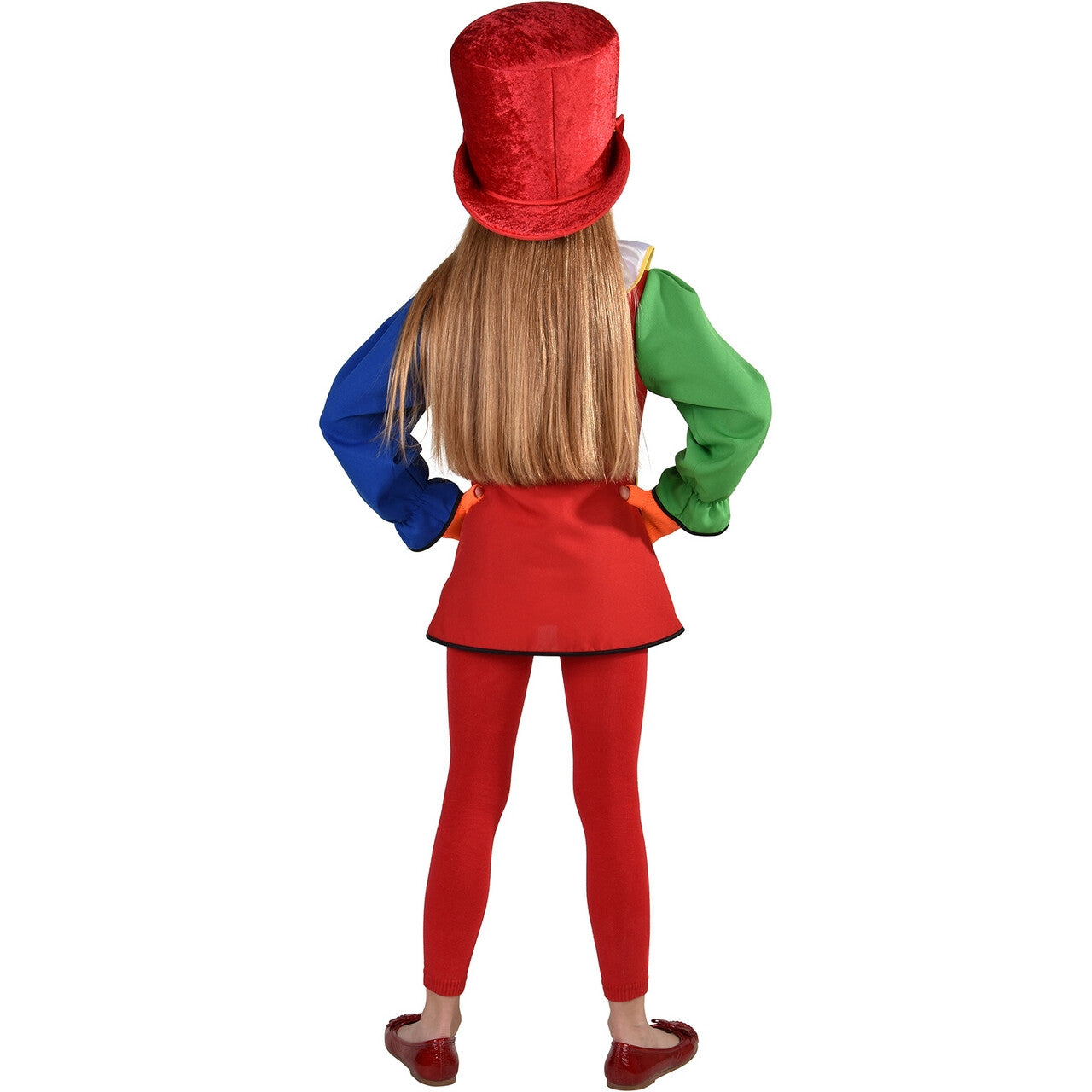 Op deze afbeelding zie je een Kostuums, van het merk Magic By Freddy's. Kleurrijke Blouse Met Kraag Circus Meisje