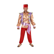 Op deze afbeelding zie je een Kostuums, van het merk Magic By Freddy's. Schatrijke Sultan Abu Harem Man Kostuum