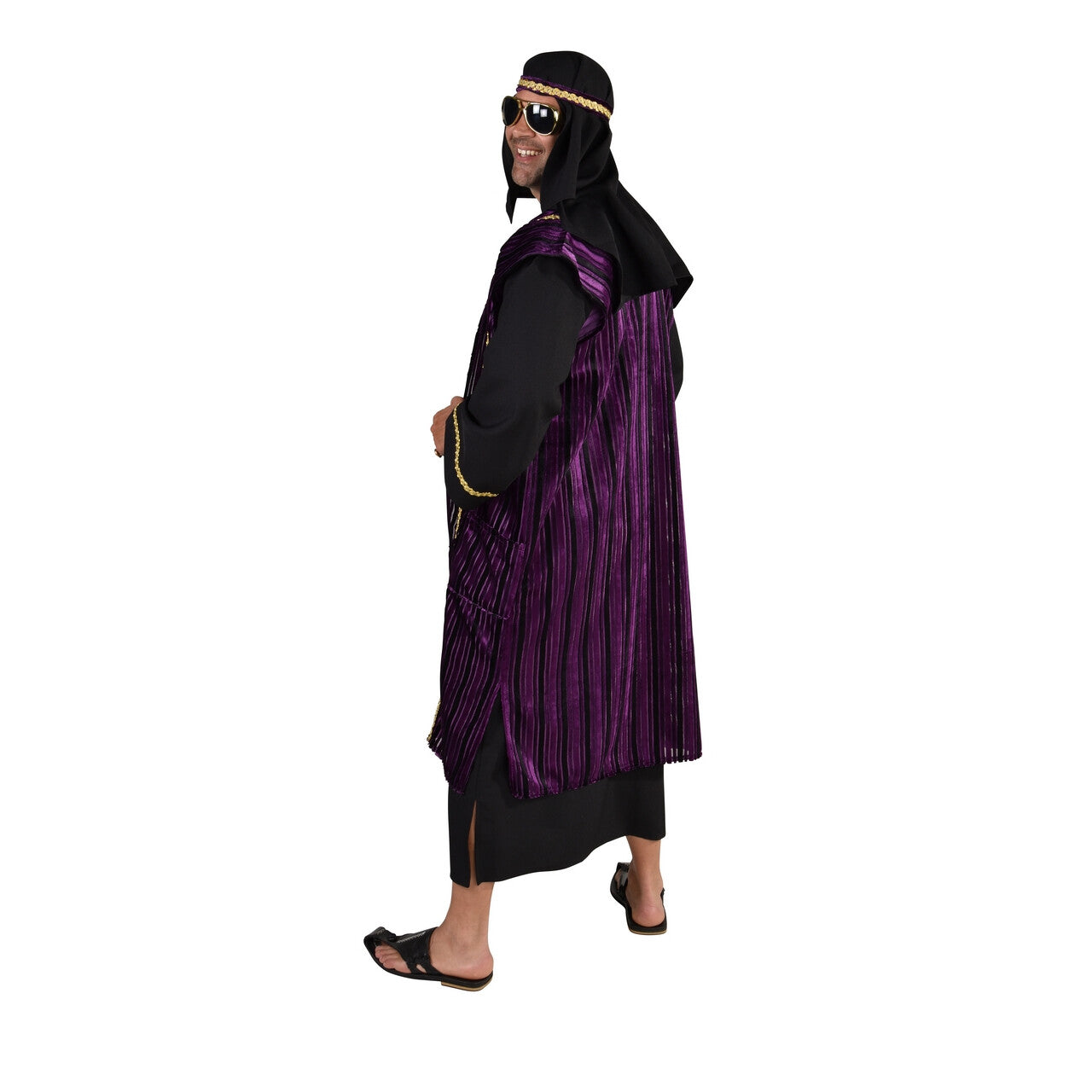 Op deze afbeelding zie je een Kostuums, van het merk Magic By Freddy's. Arabische Ali Baba Sprookjes Sjeik Man Kostuum