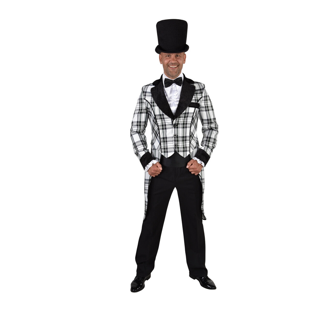 Op deze afbeelding zie je een Kostuums, van het merk Magic By Freddy's. Slipjas Clown Groot Russisch Staatscircus Man