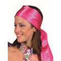 Satijnen Sjaal Hoofdband Roze
