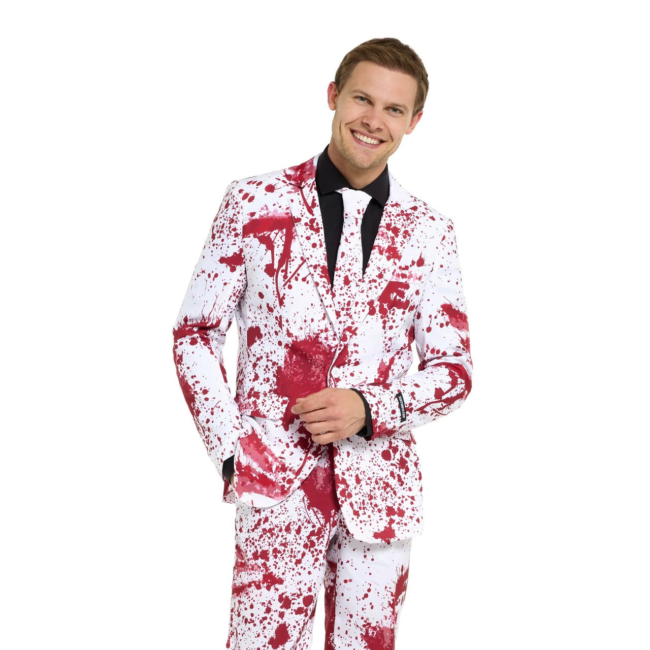 Op deze afbeelding zie je een Kostuums, van het merk Suitmeister. Murder On The Dancefloor Man Kostuum