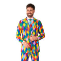 Happy Harley Clown Man Kostuum