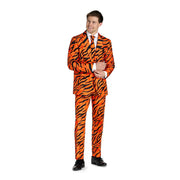 Op deze afbeelding zie je een Kostuums, van het merk Suitmeister. Tiger Wild And Out Man Kostuum