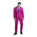 Chique Ruby Red Joker Man Kostuum