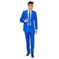 Royal Solid Blue Suitmeister Man Kostuum