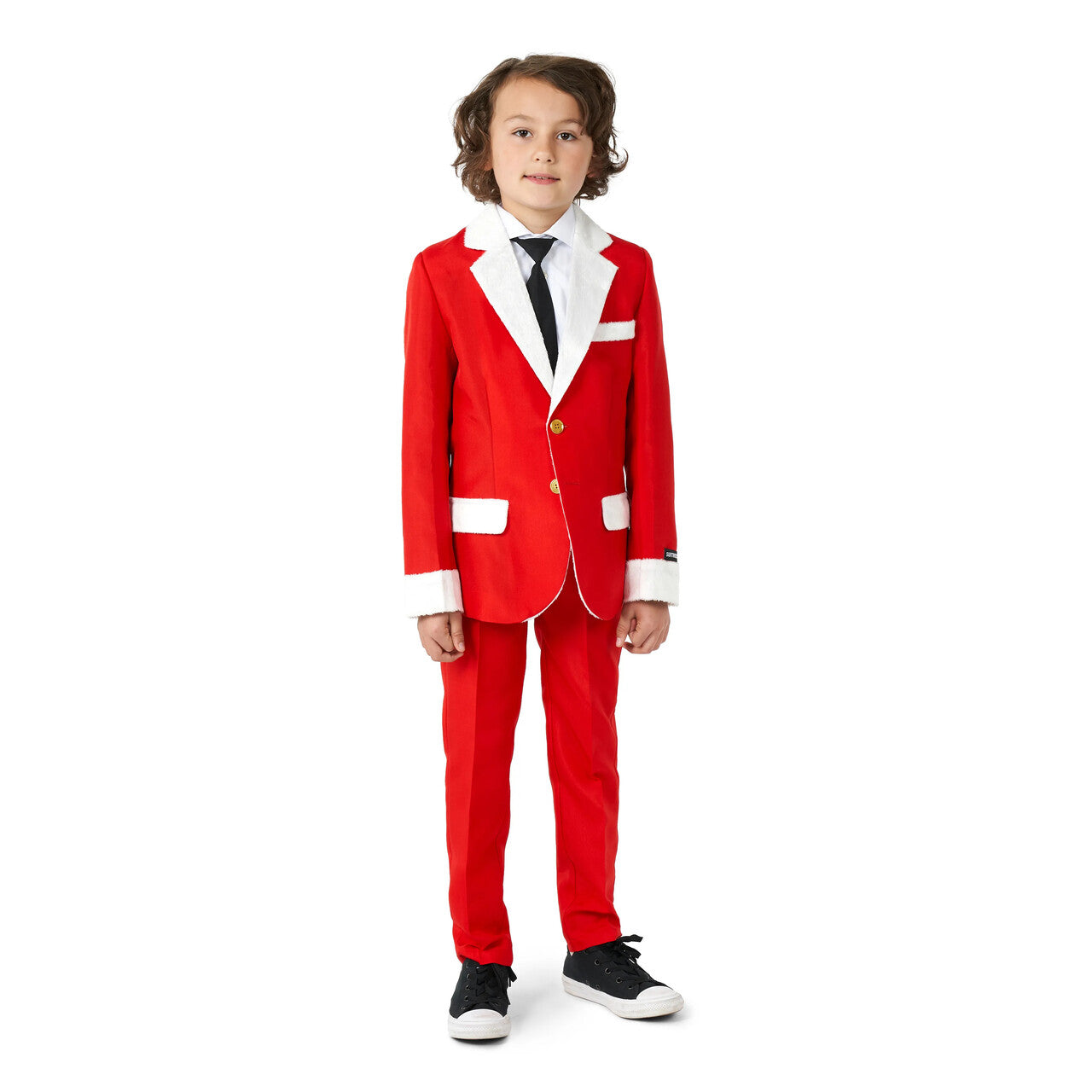Op deze afbeelding zie je een Kostuums, van het merk Suitmeister. Boys Ho Ho Ho Kerstman Jongen Kostuum
