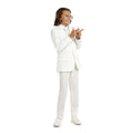 Solid White Party Jongen Kostuum