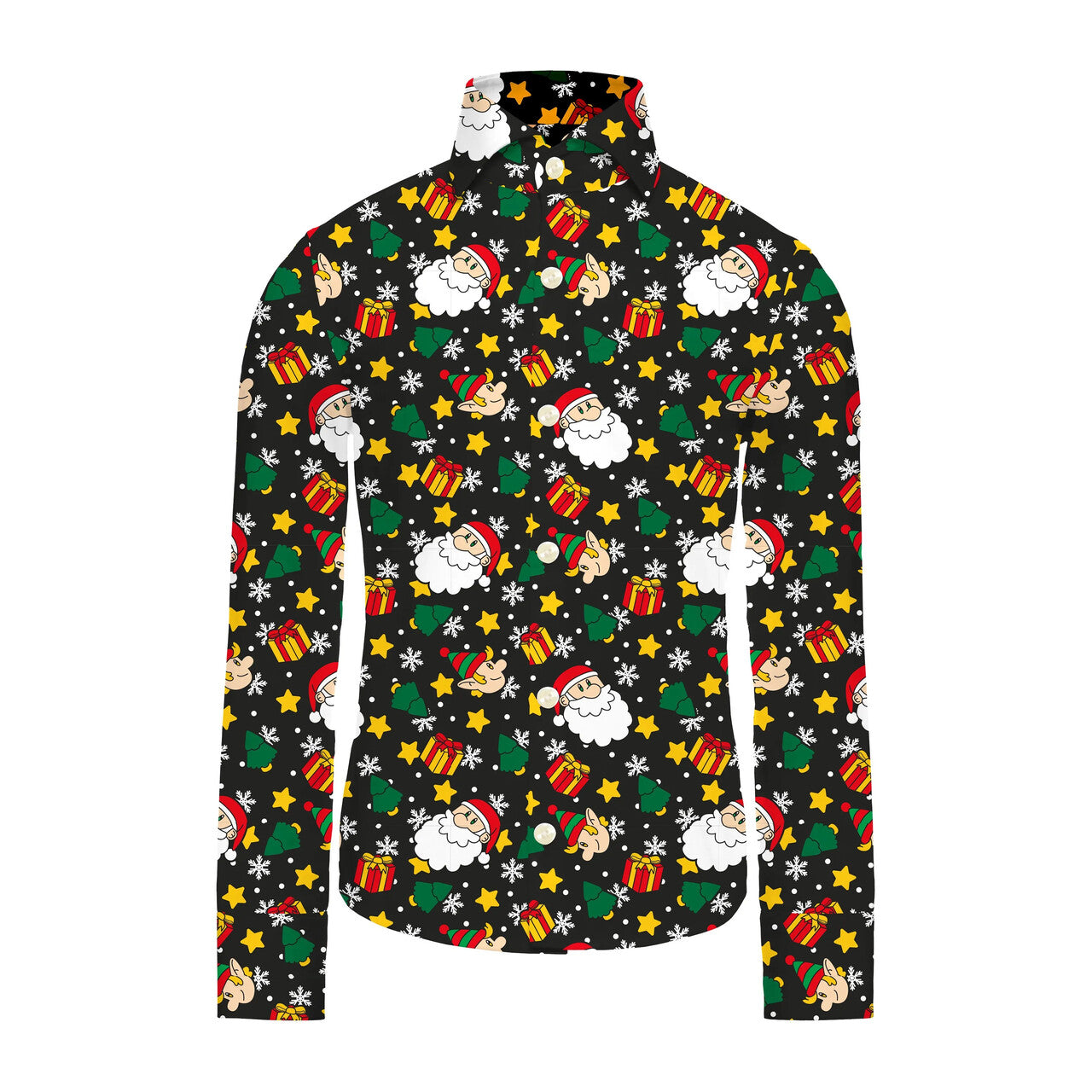 Op deze afbeelding zie je een Kostuums, van het merk Suitmeister. Boys Kerstman Elf Present Blouse Jongen